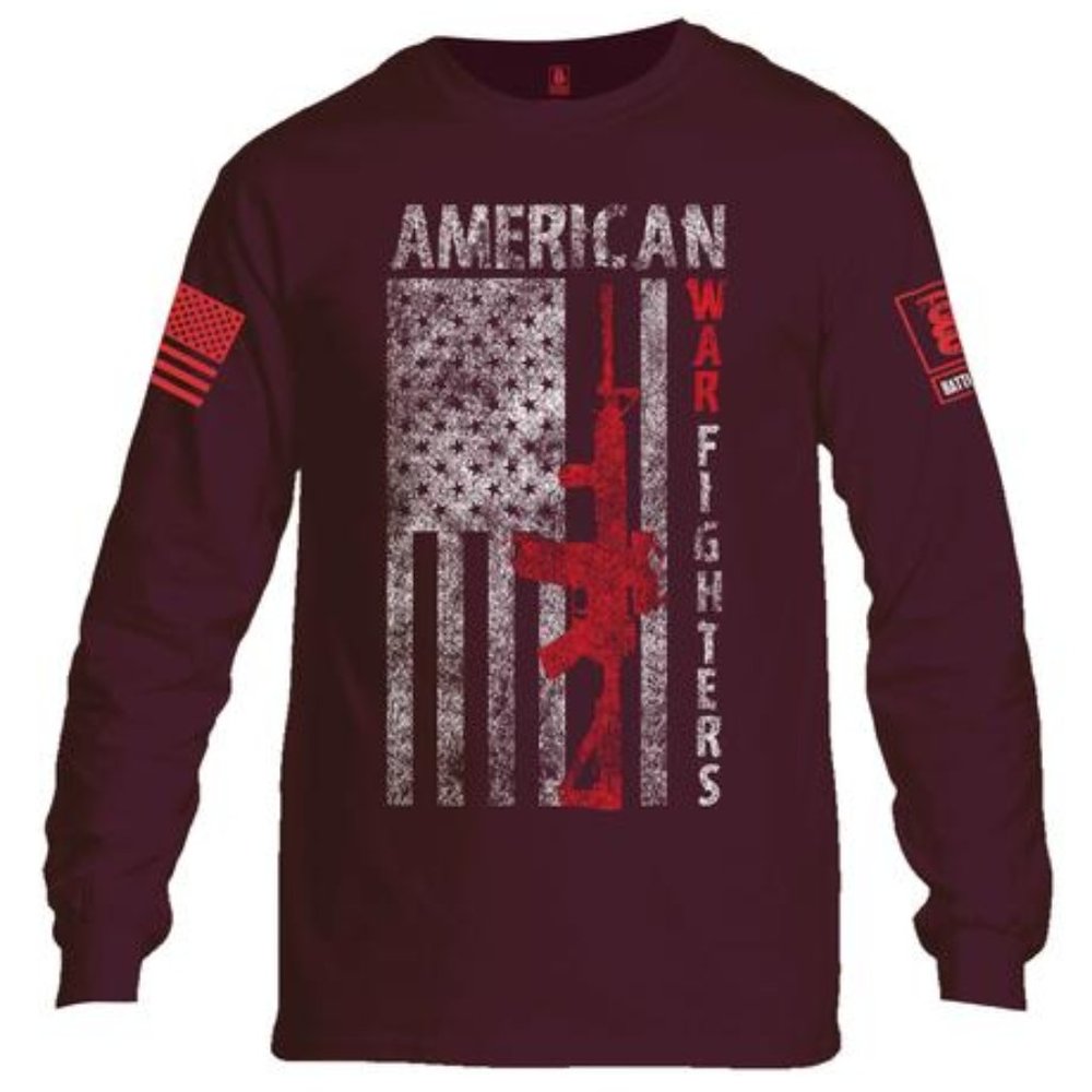 American War Fighters Men's Crew Neck T-Shirt